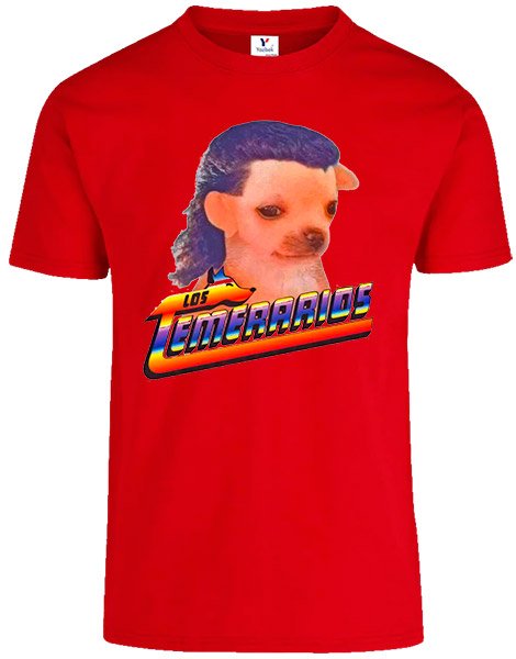 Temerarios playera parodia